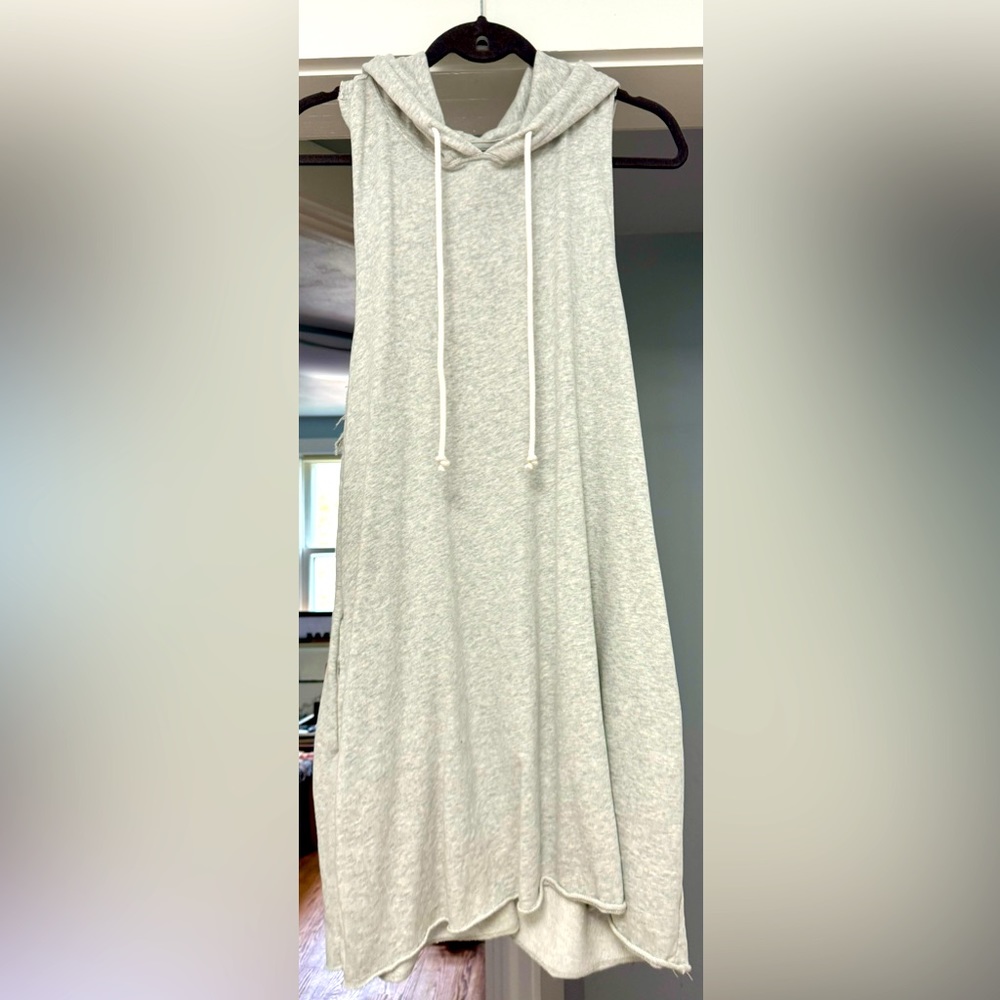 American eagle hooded sweatshirt dress